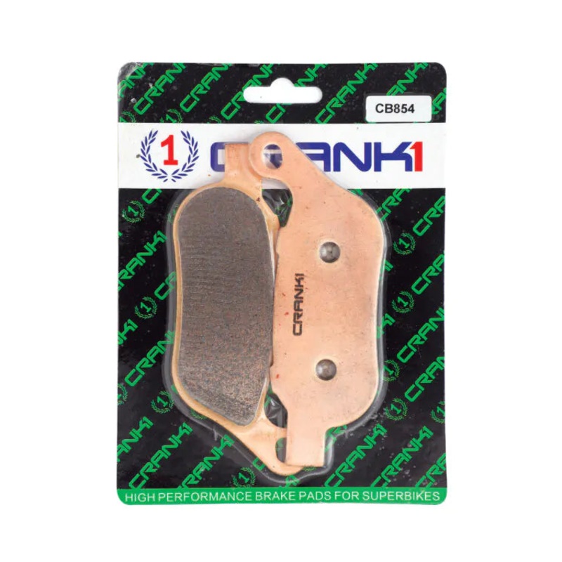BRAKE PADS REAR HARLEY DAVIDSON DYNA STREET BOB UPTO 2018- CB854  CRANK1 Sintered Brake Pad