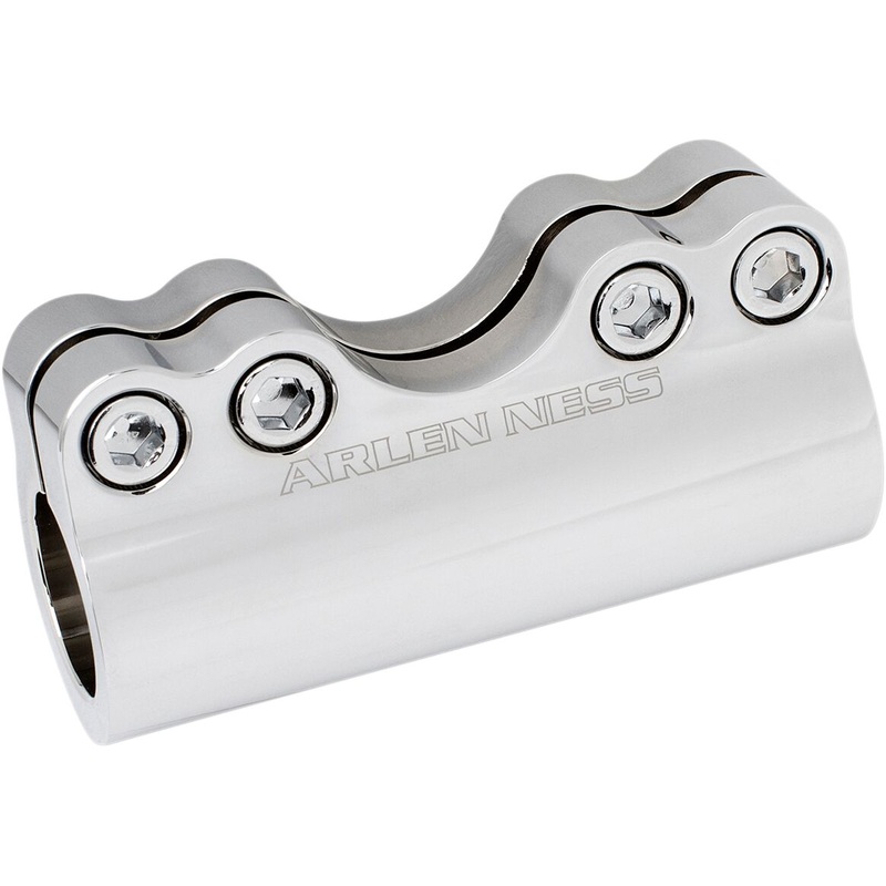 Modular Adjustable Handlebar Clamps 1-1/4″, Chrome