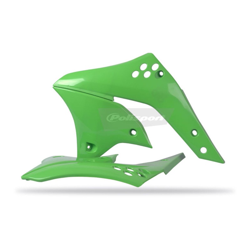 Polisport Radiator Scoops Kawasaki KX250F ’06-’08 05Green