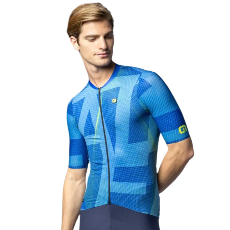 Ale Clothing Synergy PR-E Short Sleeves Cycle Jersey Blue