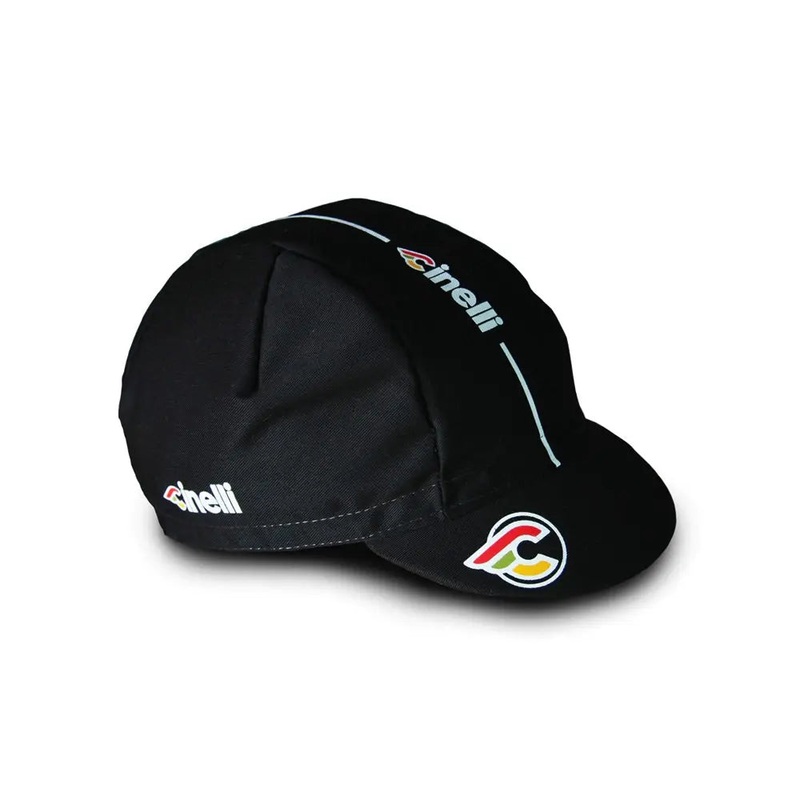 Cinelli Supercorsa Cotton Cycle Cap Black
