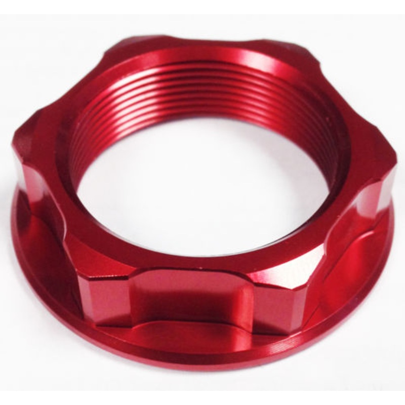 GP Pro Red Steering Stem Nut – M26 x 32 x P1.0 x H10