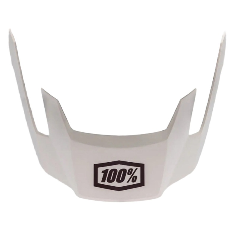 100% Altec Helmet Replacement Cycle Helmet Visor V2 Warm Grey
