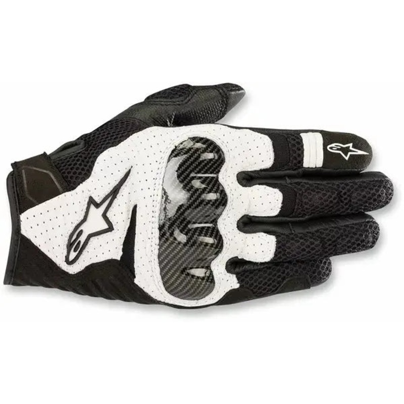 Alpinestars SMX-1 Air Carbon V2 Gloves Black / White