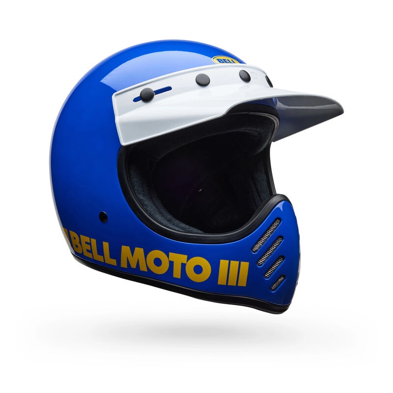 Bell Moto-3 Classic ECE 22.06 Gloss Blue