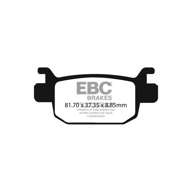 Brakes – 698V Semi Sintered – EBC (Rear)