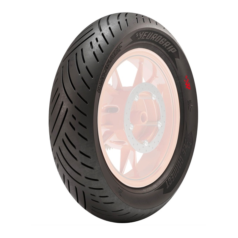 Eurogrip Bee Connect UHP 120/70-12 Front / Rear Tubeless Tyre (51S Rating)