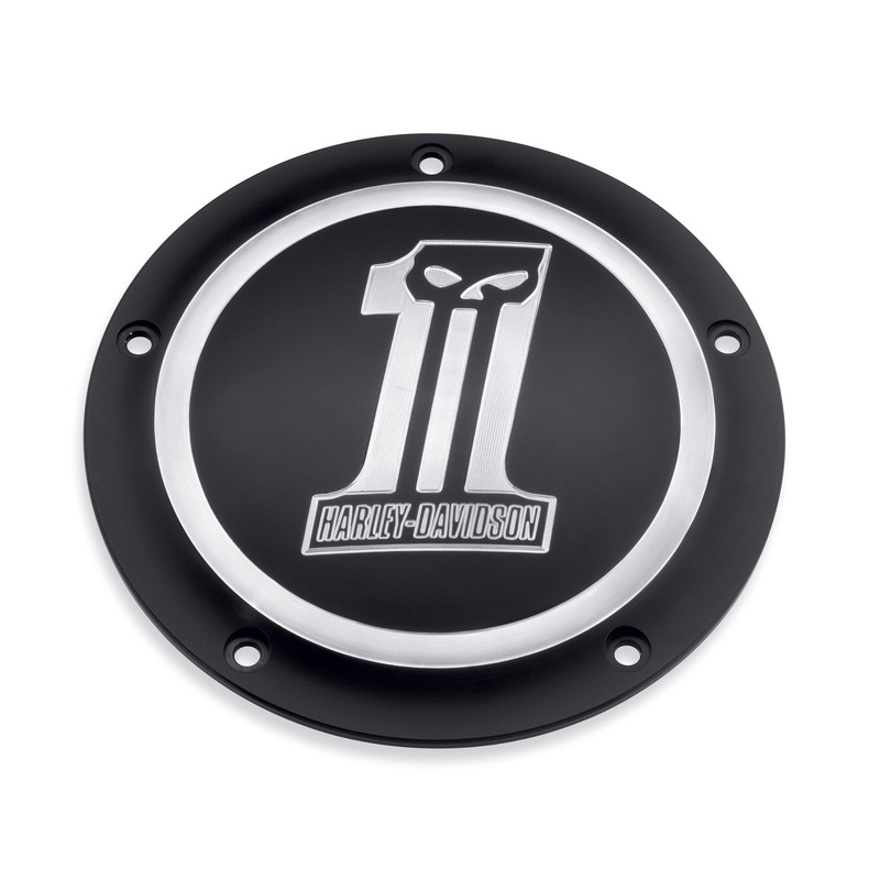 Harley Davidson 25700434 Dark Custom Derby Cover KIT-CLUTCH CVR,BLK,DRK CUSTOM