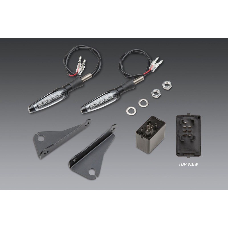 LED Rear Turn Signal Kit w/ 7 pin Relay
