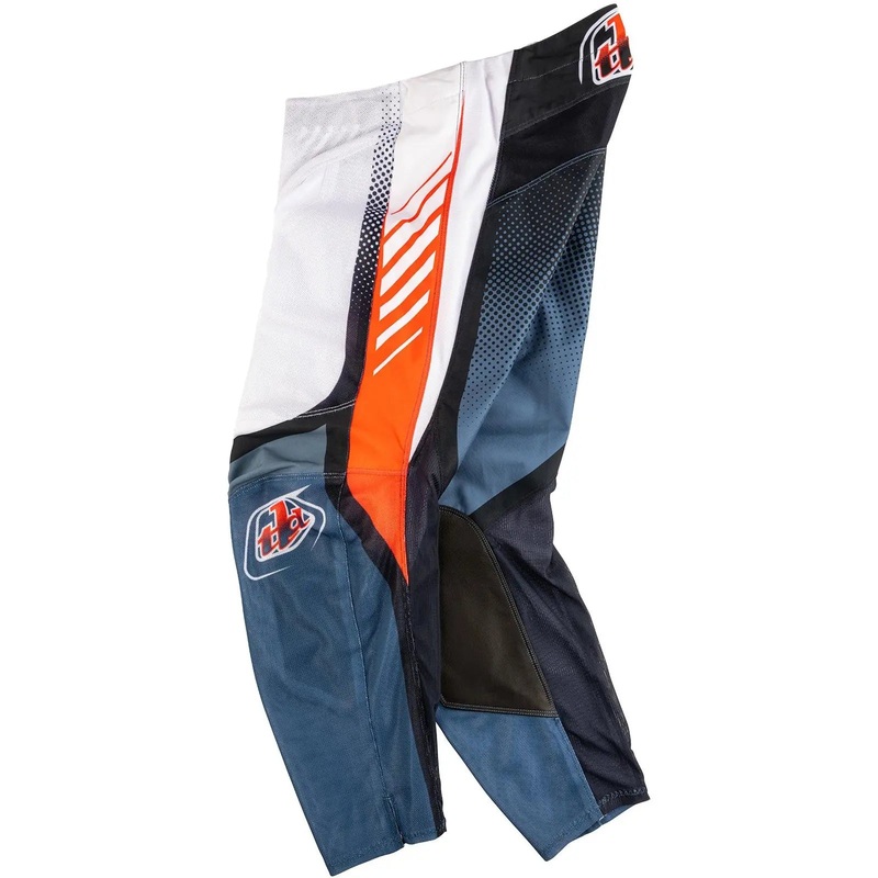 Troy Lee Designs GP Pro Air Bands Motocross Trouser White / Indigo