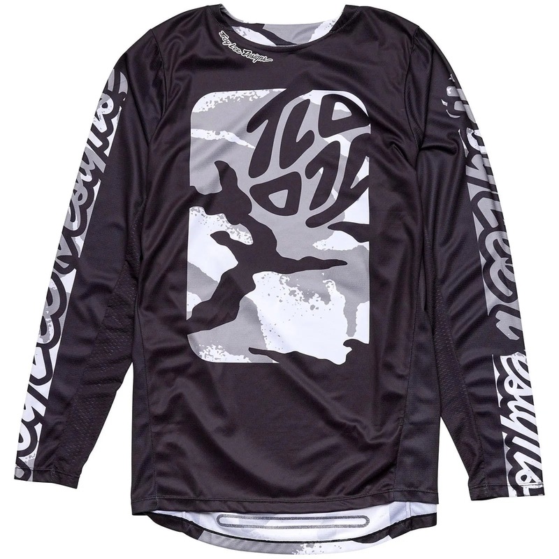 Troy Lee Designs GP Pro Boxed In Motocross Jersey Black / White