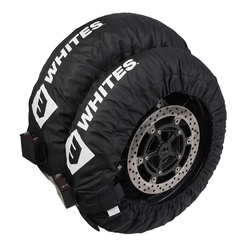 Whites Tyre Warmer C6 Digital 30-90C 120/180-195 Pair – Black