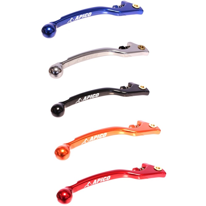 APICO ELITE AJP/BRAKTEC BRAKE LEVER & ADJUSTER (5 COLOURS)
