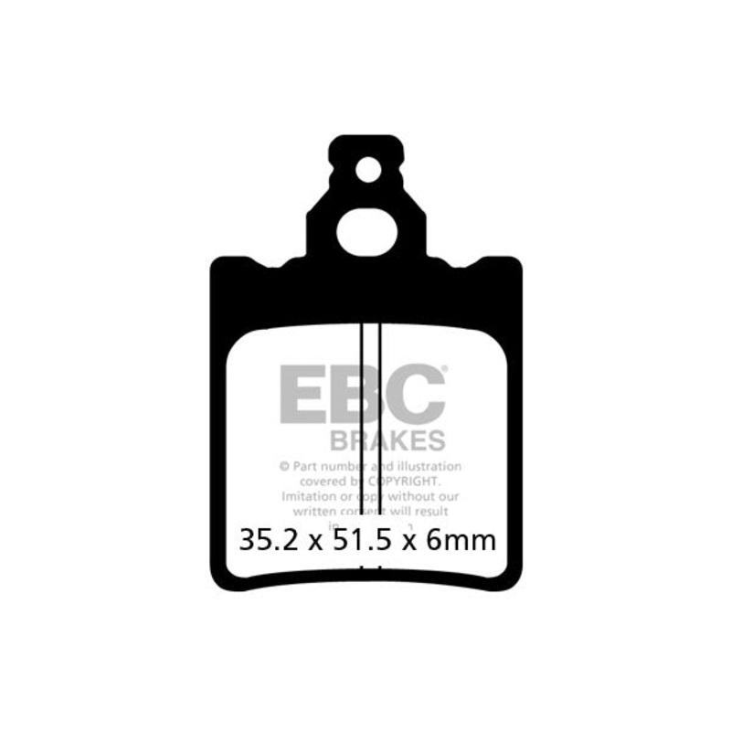 Brakes – Sintered FA337R – EBC (Rear)