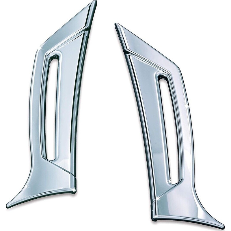 Honda: GL1800  fairing intake scoops Kuryakyn 3904  fairing intake scoops chrome