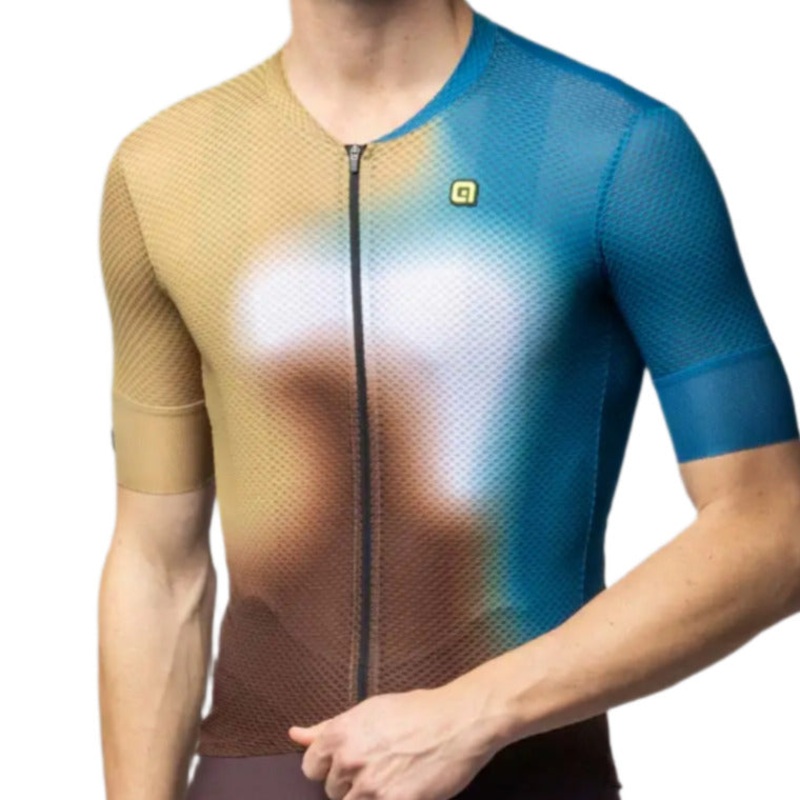 Ale Clothing Flash PR-E Short Sleeves Cycle Jersey Sand