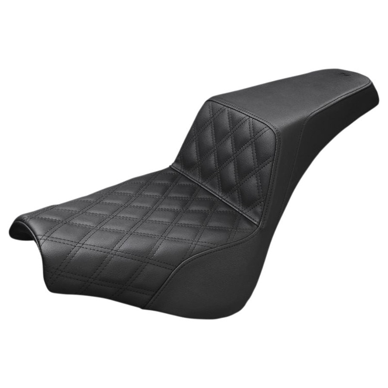 Saddlemen Step-Up Seat 2018-24 FXBB/FXBBS/FXST – Black Front Diamond Stitch