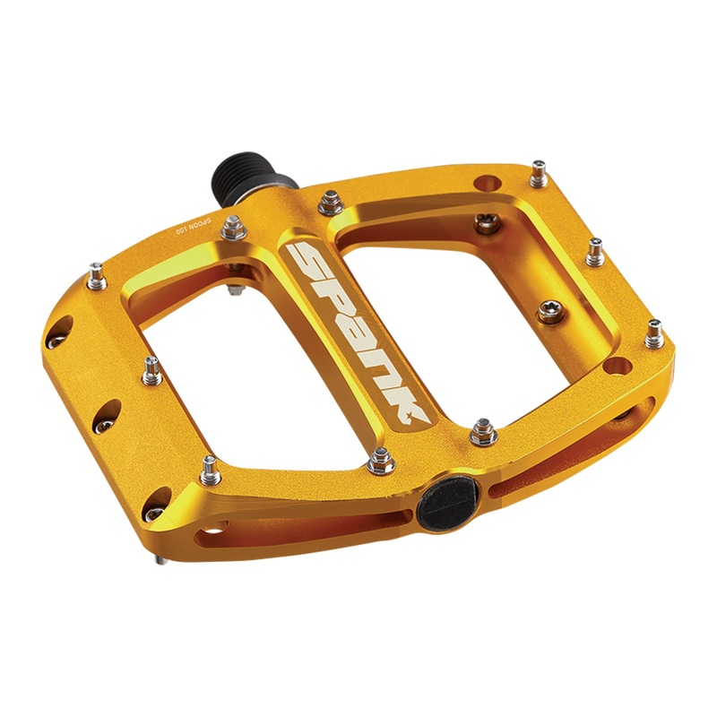 Spank Spoon 100 Platform Pedals – Gold