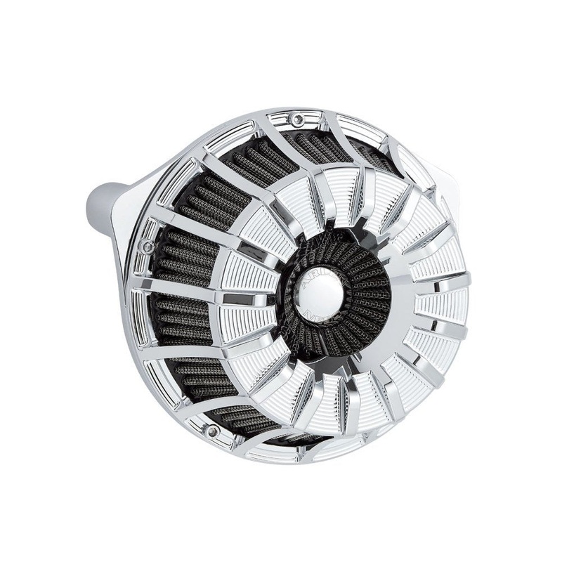 15-Spoke Air Cleaner- Chrome. Touring 2017up & Softail 2018up.