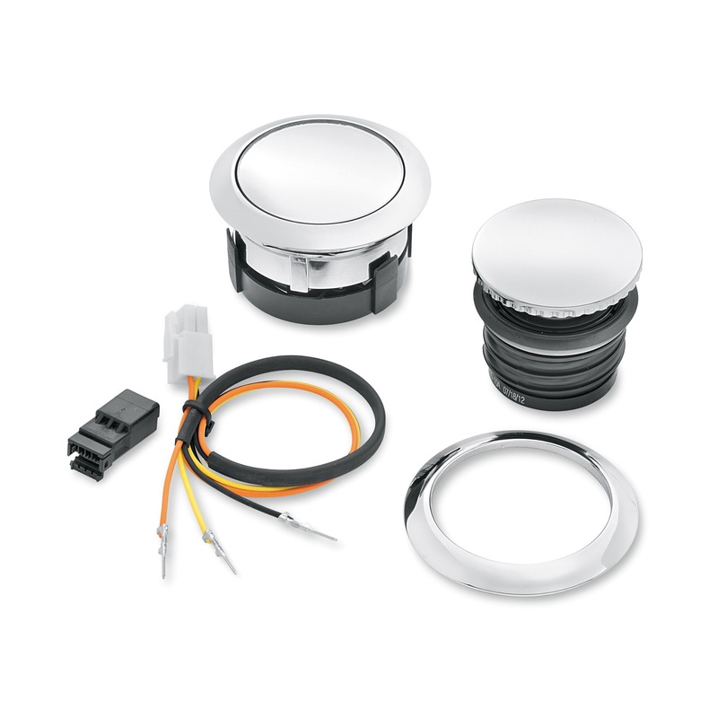 Harley-Davidson 62823-08D Flush-Mount Fuel Cap and Gauge Kit