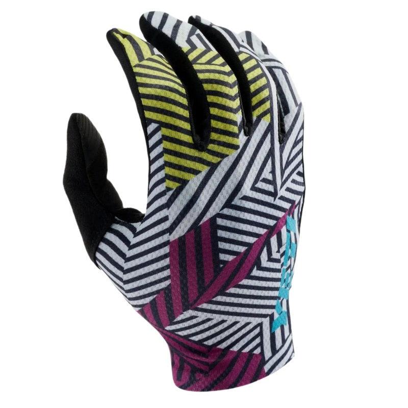 Yeti Enduro Cycle Gloves White Distortion