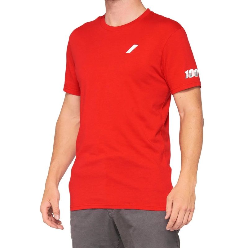100% Tiller T-Shirt Red
