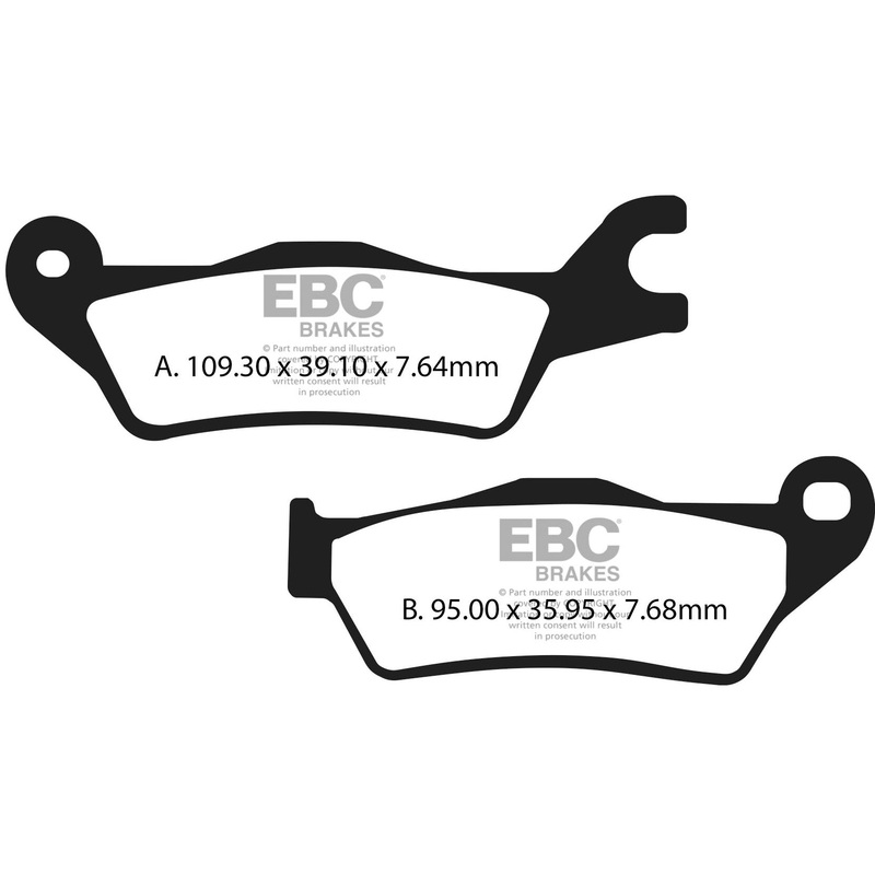 Brakes – FA715HH Fully Sintered  – EBC (Front)