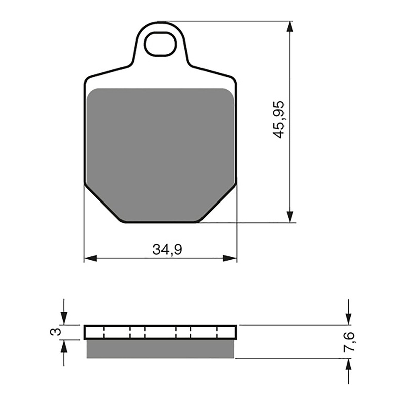 GOLDfren Brake Pads GF238 – S3