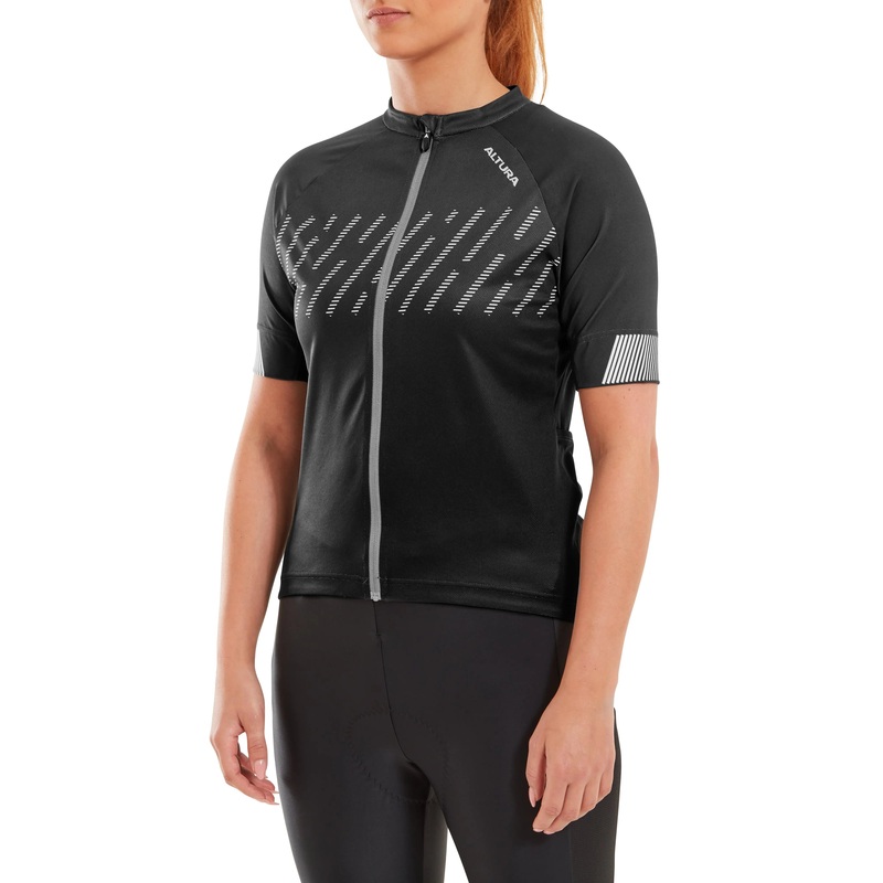 Altura Airstream Short Sleeves Ladies Cycle Jersey Black