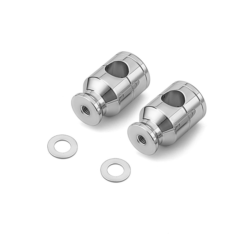 Harley Sportster 1000 Sportster 1100 Sportster 883  2″ 8″ Risers 1” Handlebar Clamp
