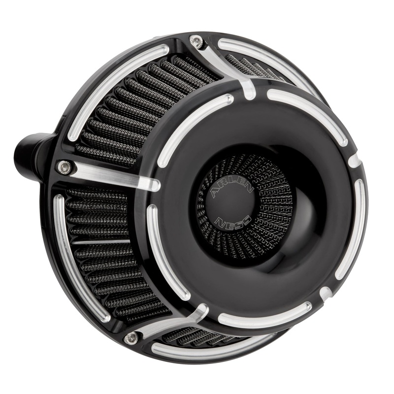 Slot Track Inverted Series Air Cleaner, Black – 24+ Touring