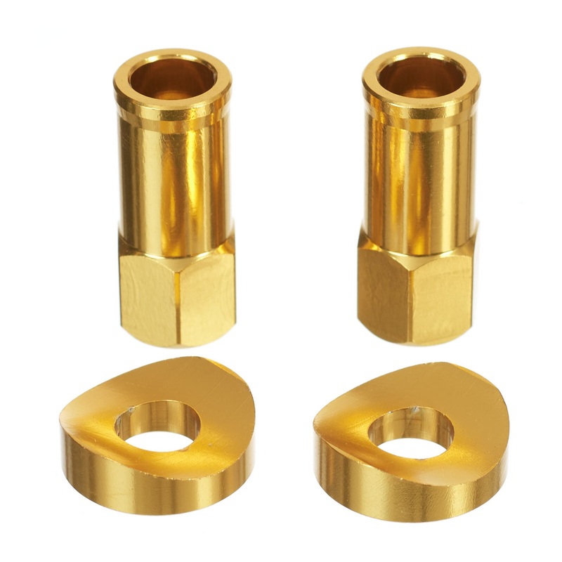 WHITES RIM LOCK NUTS EXT W/BEVEL SPACER 12mm(8×1.25bolt)