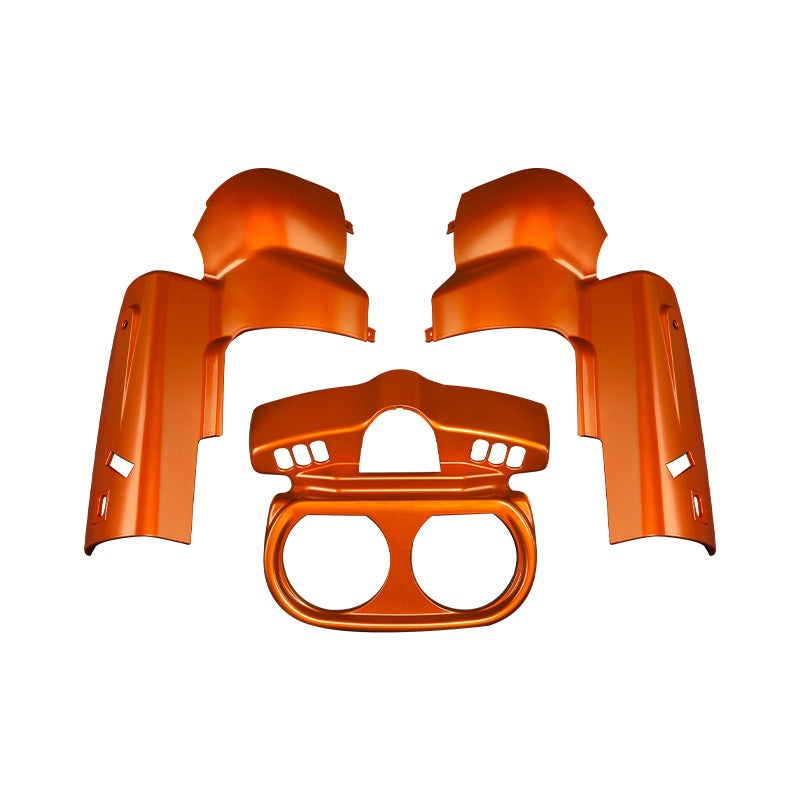 HR3 Scorched Orange / Black Denim Instrument Housing 2019 ROAD GLIDE SPECIALFLTRXS