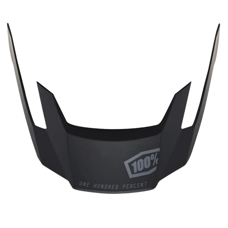 100% Altec Cycle Helmet Replacement Visor V2 Black