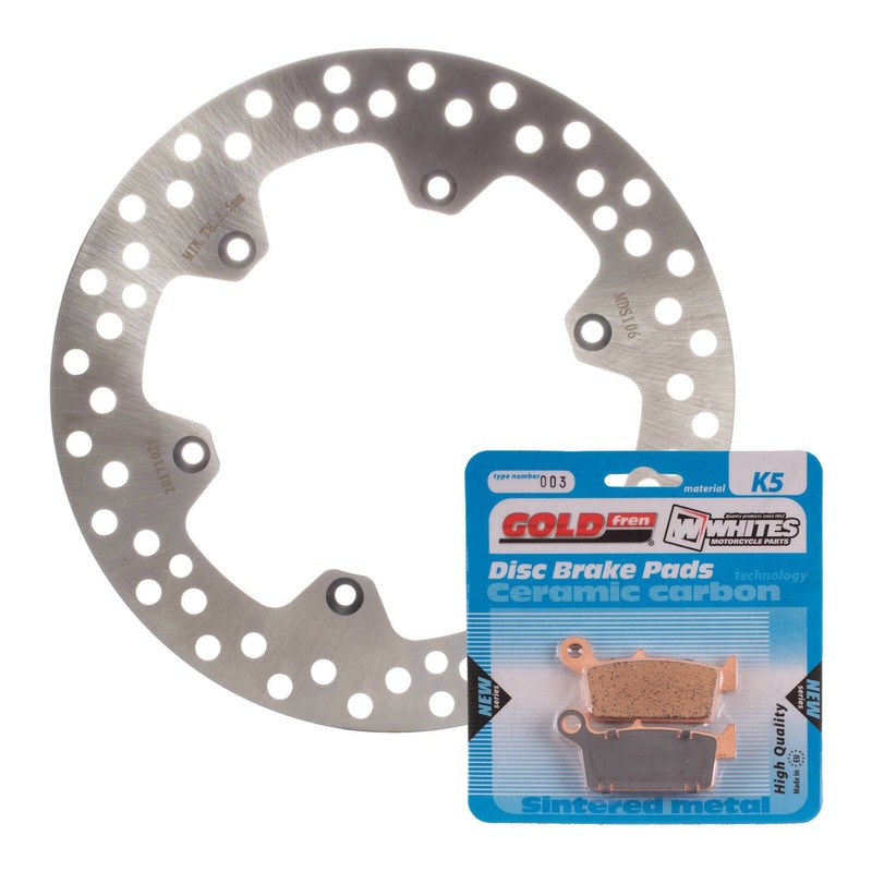 Brake Disc & Pad Rear Kit – Suzuki DRZ400E ’00-’20