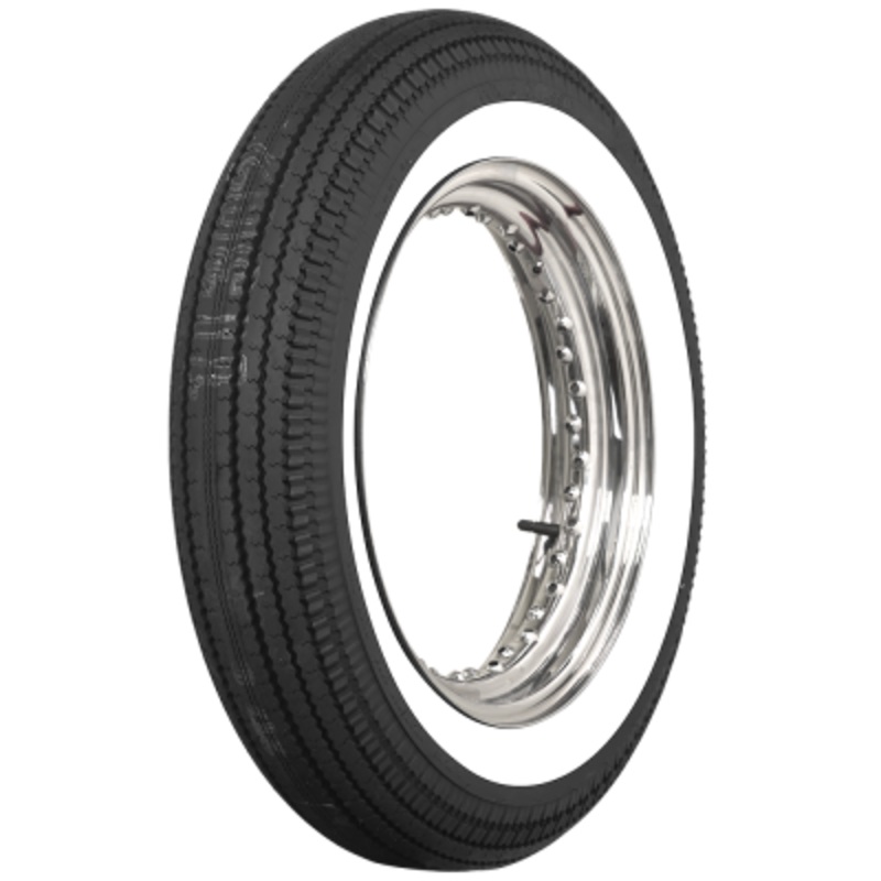 Coker Classic Motorcycle Tire 2″ Whitewall 5.00 X 16