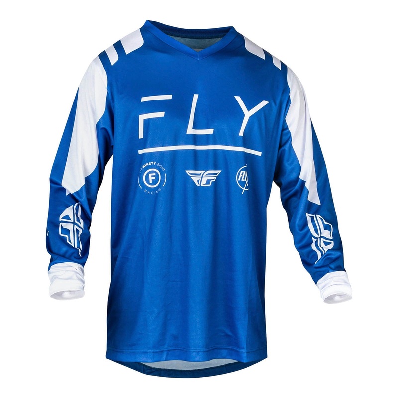FLY Racing F-16 Jersey – True Blue / White