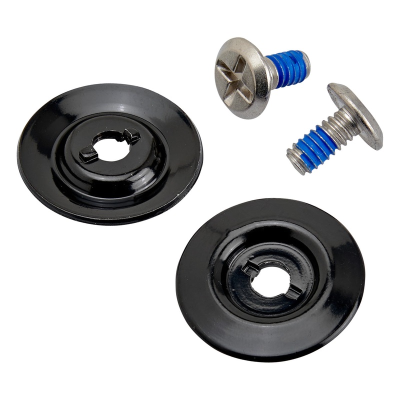 Helmet Hardware Kit – SS Screw / Black Baseplate