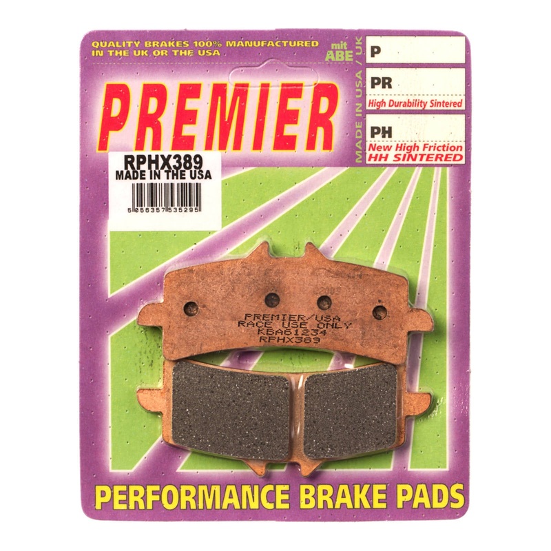 Premier Brake Pads – RPHX Sintered Racing Only