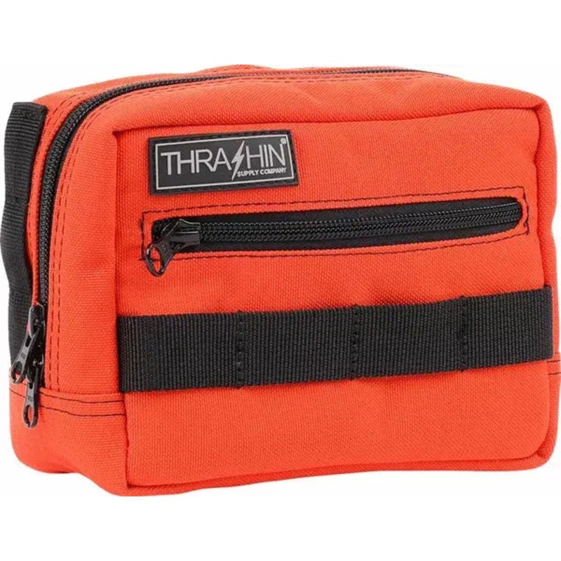 Thrashin Supply Company Handlebar Bag Orange