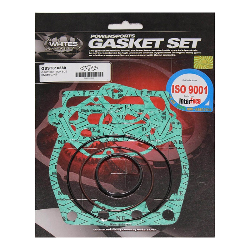 Whites Gasket Set – Top Suzuki RM250 ’03-’08
