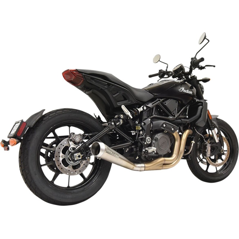 4″ Low Mount Short Megaphone Muffler – 19-21 FTR 1200