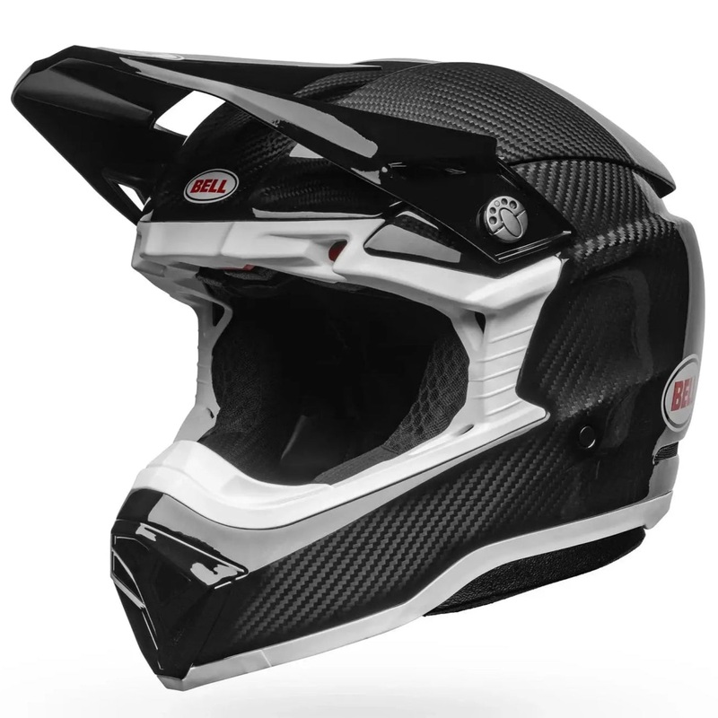 Bell Moto-10 Spherical Solid ECE 22.06 Black / White