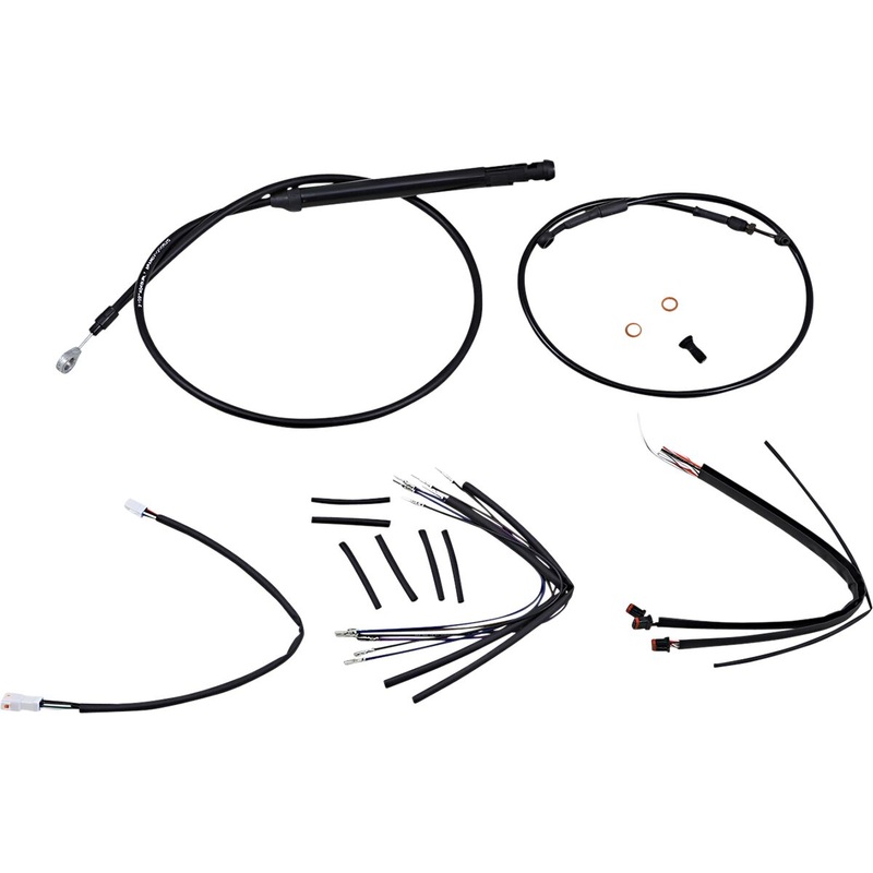 Black Control Kit For 18″ Gorilla Handlebars