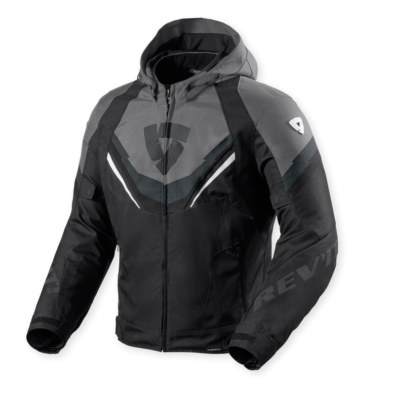Revit Quantum 3 H2O Textile Jacket Black / Grey