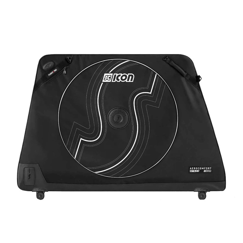 Scicon Sports Aerocomfort MTB TSA Bike Cycle Travel Bag Black – 2.2 L