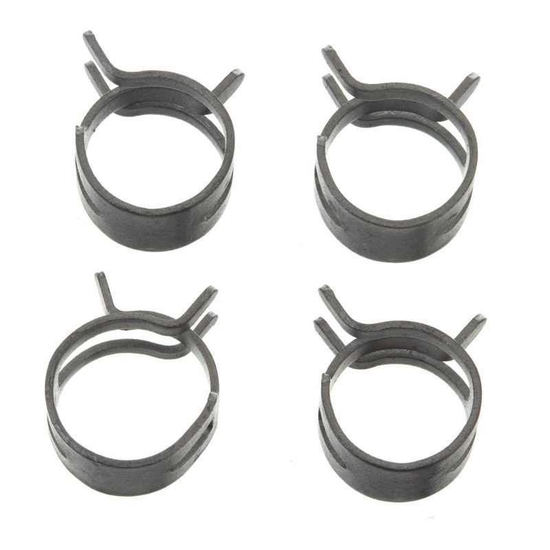 All Balls Racing Fuel Hose Clamp Kit – 11mm Band (4 Pack)