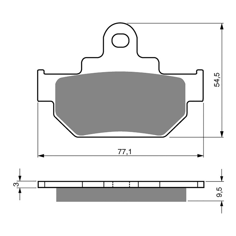 GOLDfren Brake Pads Off-Road Racing GF046 – K5 (PR106)