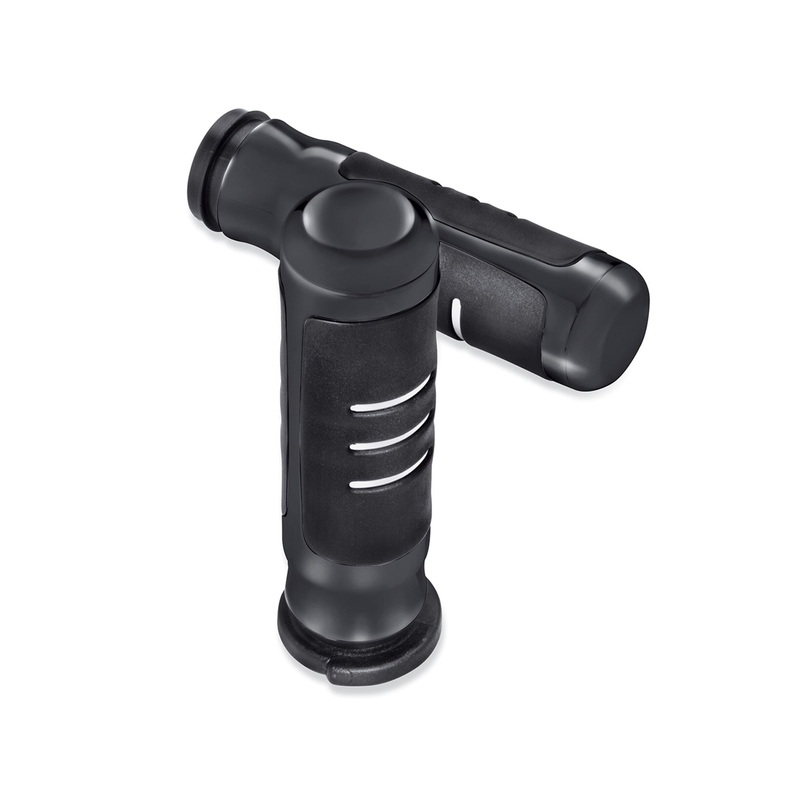Harley Davidson 56100411 Streamliner Hand Grips KIT,THROT/GRIP,BLK
