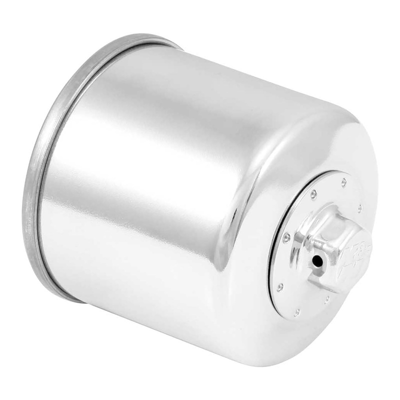 K&N Oil Filter – Chrome (HF138)